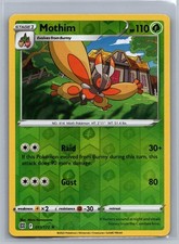 Mothim 011/172 Rare Reverse