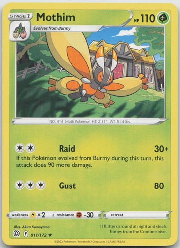Mothim 011 172 rare brilliant - mothim,